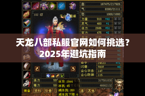 天龙八部私服官网如何挑选？2025年避坑指南