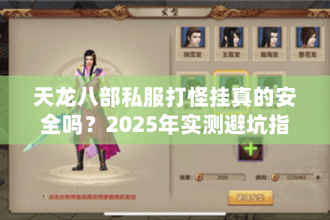 天龙八部私服打怪挂真的安全吗？2025年实测避坑指南