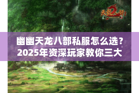 幽幽天龙八部私服怎么选？2025年资深玩家教你三大避坑诀窍