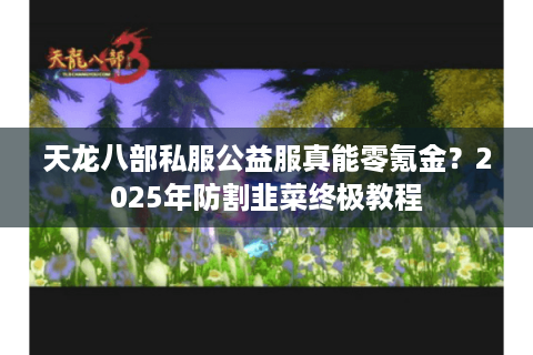 天龙八部私服公益服真能零氪金？2025年防割韭菜终极教程