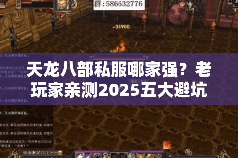 天龙八部私服哪家强？老玩家亲测2025五大避坑铁律