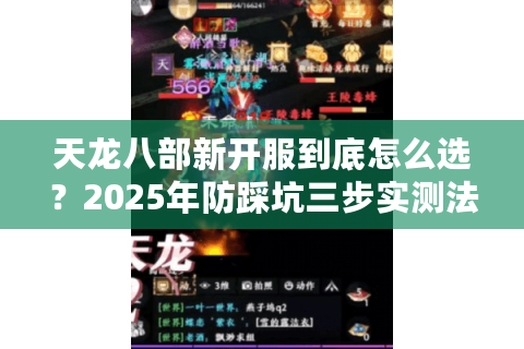 天龙八部新开服到底怎么选？2025年防踩坑三步实测法