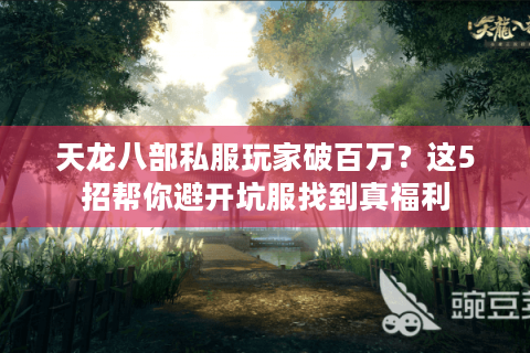 天龙八部私服玩家破百万？这5招帮你避开坑服找到真福利