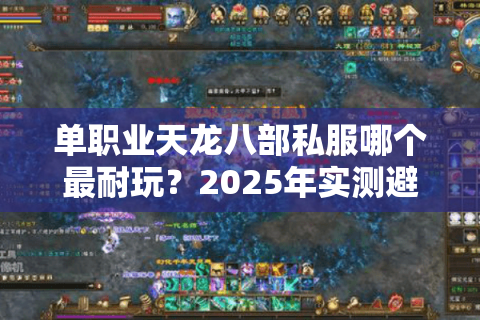 单职业天龙八部私服哪个最耐玩？2025年实测避坑手册