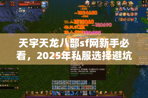 天宇天龙八部sf网新手必看，2025年私服选择避坑指南