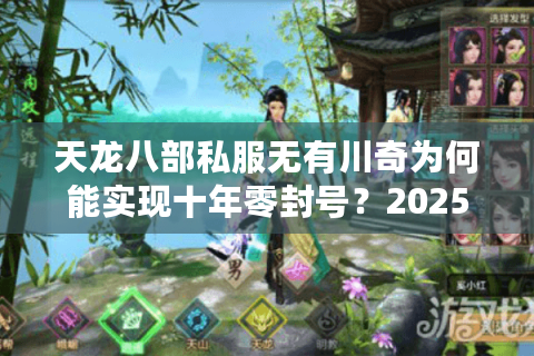 天龙八部私服无有川奇为何能实现十年零封号？2025年防封技术实测报告