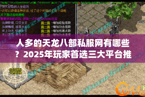 人多的天龙八部私服网有哪些？2025年玩家首选三大平台推荐
