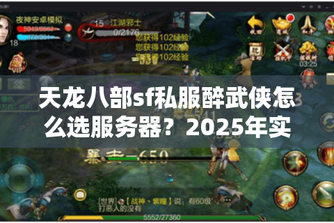 天龙八部sf私服醉武侠怎么选服务器？2025年实测避坑指南