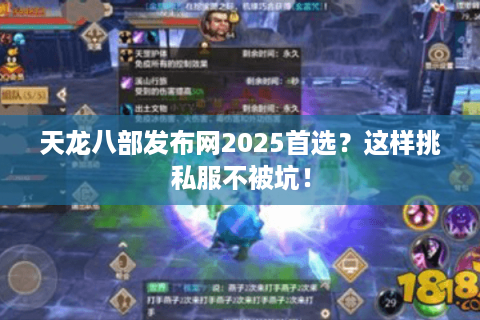 天龙八部发布网2025首选？这样挑私服不被坑！