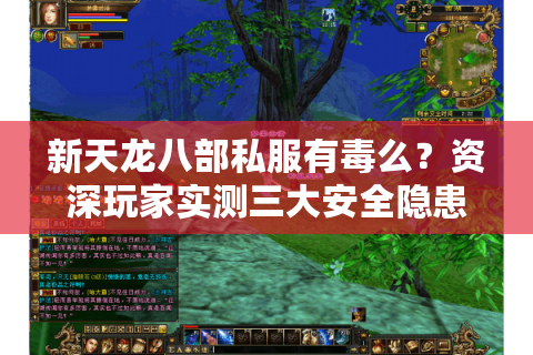 新天龙八部私服有毒么？资深玩家实测三大安全隐患