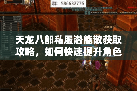 天龙八部私服潜能散获取攻略，如何快速提升角色爆发力？