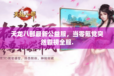 天龙八部最新公益服，当零氪党突然霸榜全服.