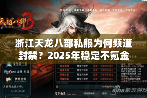 浙江天龙八部私服为何频遭封禁？2025年稳定不氪金私服挑选攻略