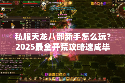 私服天龙八部新手怎么玩？2025最全开荒攻略速成毕业